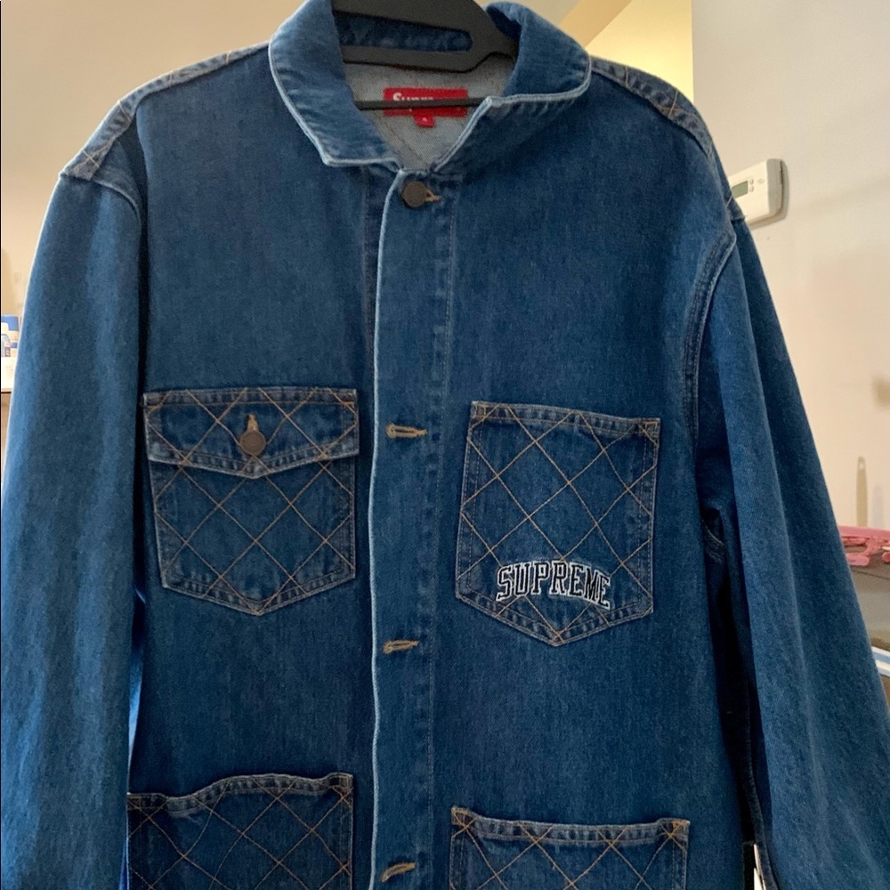 supreme jean jacket